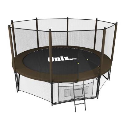 Батут Unix line Black&Brown 10 ft outside Батут Unix line Black&Brown 10 ft outside