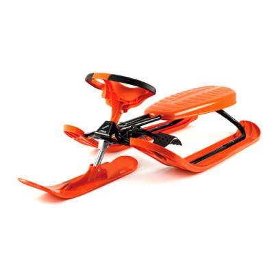 Снегокат Stiga Snowracer 73-2122-03 Снегокат Stiga Snowracer 73-2122-03 яркого оранжевого цвета, несомненно привлечет внимание Вашего ребенка.
Минимальный рост: 120 см.
Максимальная нагрузка: 100 кг.
Возрастная группа: от 5 лет.
Вид тормоза: ножной.
Материал сиденья: пластик.
Трос буксировки: прочная веревка с пластиковой ручкой.
Поставляется в двух цвета: оранжевый, голубой.
