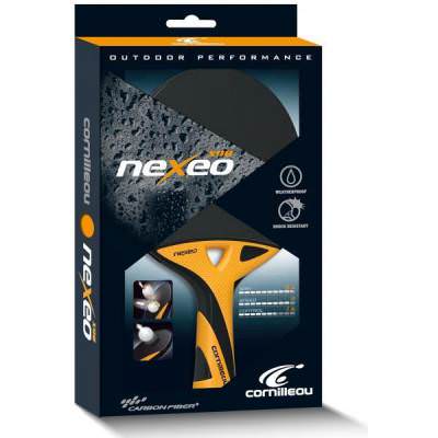 Всепогодная теннисная ракетка Cornilleau Carbon Nexeo X90 Скорость: 85.
Вращение: 85.&nbsp;
Контроль: 80.
Вес:179 г.
Накладка: 1,8 мм.
Производство: Франция.
