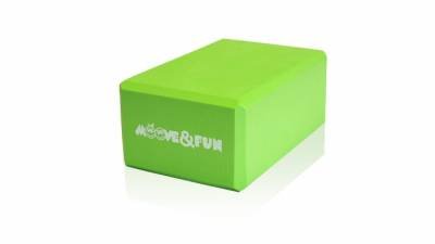 Блок для йоги Moove&amp;Fun MF-Brick-Block-LT Green Блок для йоги Moove&amp;Fun MF-BRICK-BLOCK-LT.GREEN - функциональное приспособление, предназначенное для облегчения выполнения сложных поз и асан из современных його-практик.

