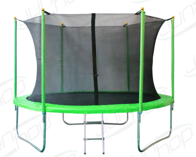 Батут JunHop10 ft (300 см) с защитной сетью и лестницей Новинка 2017 года!&nbsp;Батут JunHop 10 ft (300 см) с защитной сетью и лестницей.
Максимальная нагрузка: 120 кг.
Диаметр батута: 300 см.
Производство: Китай.
Гарантия: 1 год.
