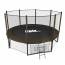 Батут Unix Line 10 ft outside (3,05 м) Black&Brown с сеткой и лестницей - Батут Unix Line 10 ft outside (3,05 м) Black&Brown с сеткой и лестницей