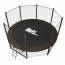 Батут Unix Line 10 ft outside (3,05 м) Black&Brown с сеткой и лестницей - Батут Unix Line 10 ft outside (3,05 м) Black&Brown с сеткой и лестницей